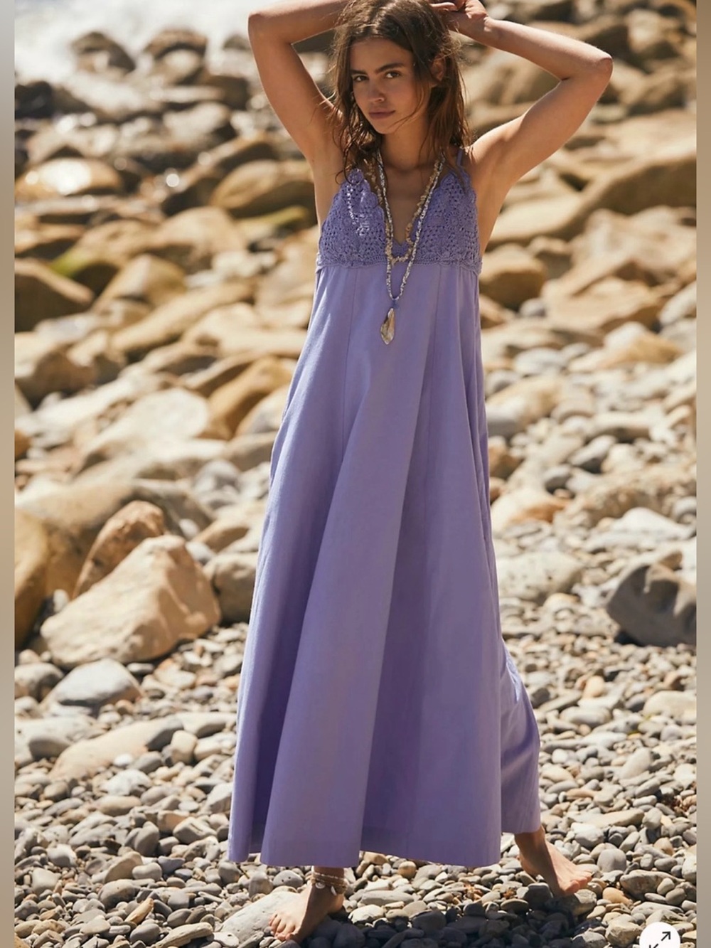 Free People Lovey Maxi Dress
